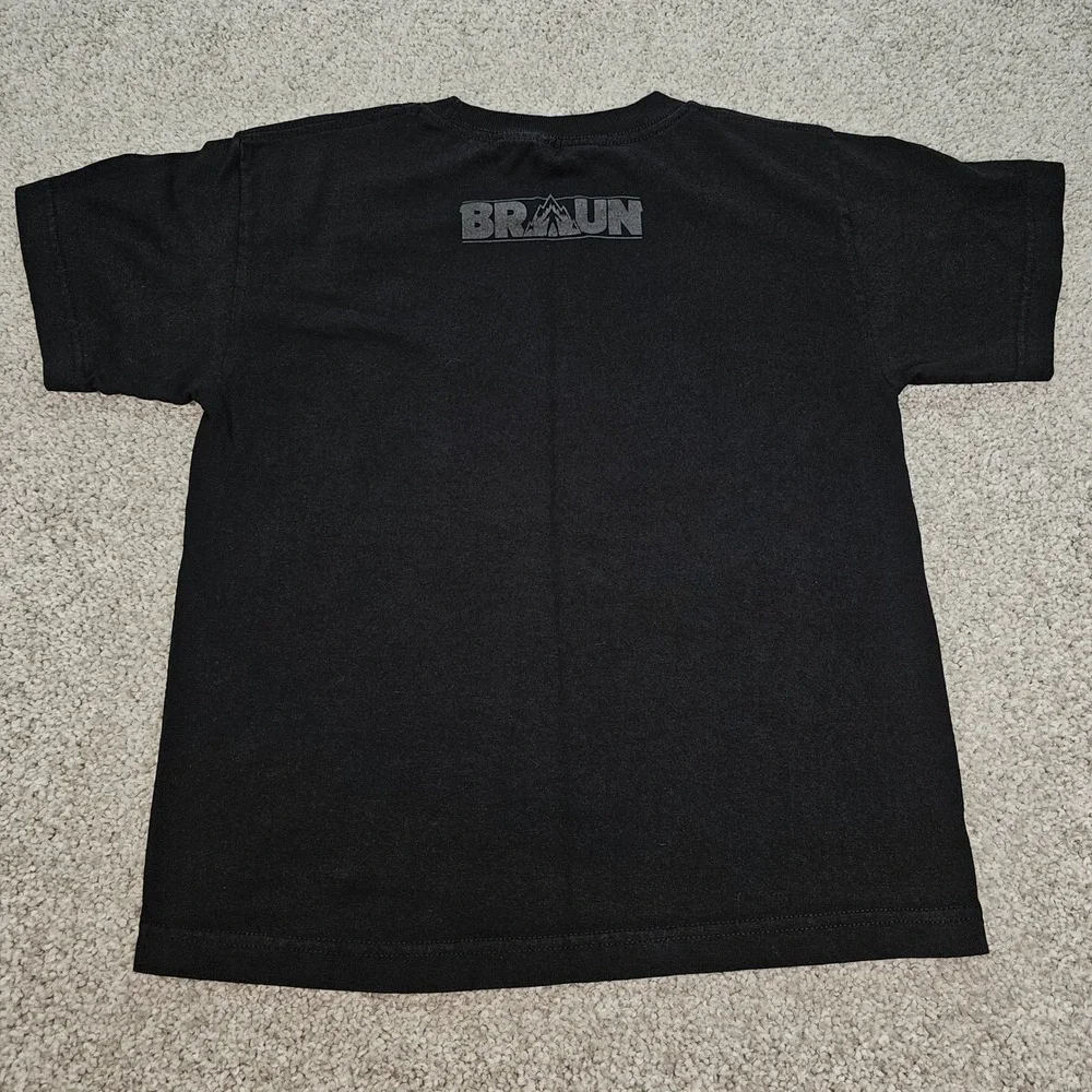 WWE Braun Strowman Get These Hands Youth Medium TShirt Black Wrestling Authentic